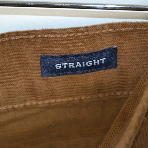 J Crew Flex Corduroy Slim Fit Straight Leg Pants 5 Pockets Relaxed Fit Brown - Picture 7 of 9